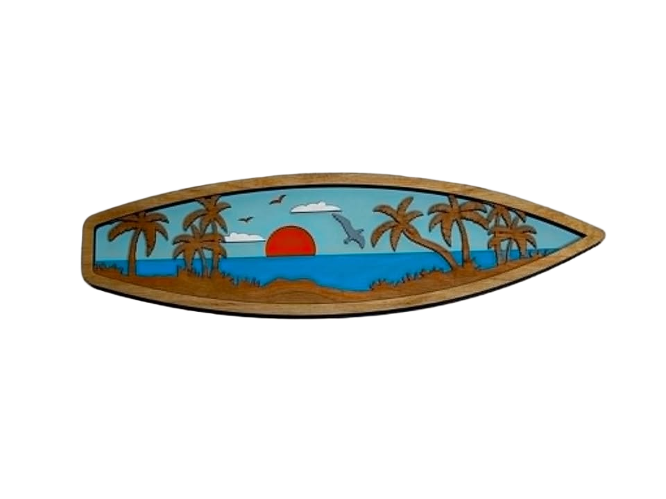 Surfboard Sunset