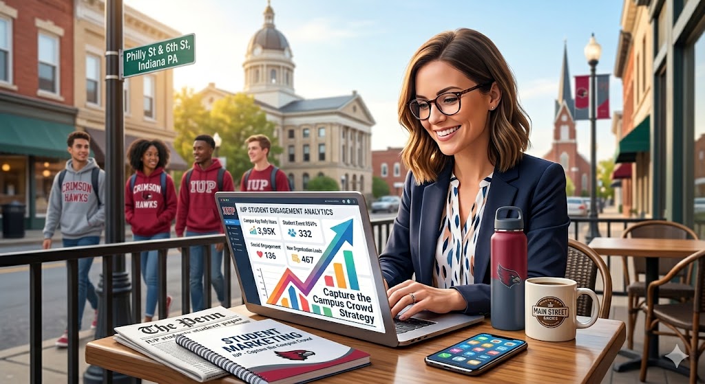 Student Marketing IUP Indiana PA — Capture the Campus Crowd