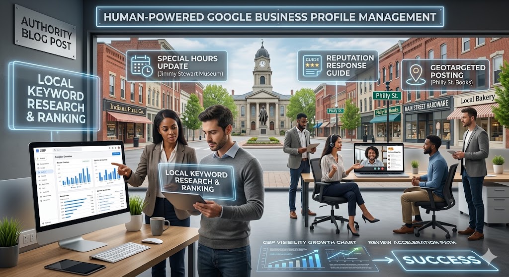 Google Business Profile Management Indiana PA — Turn Searches into Calls