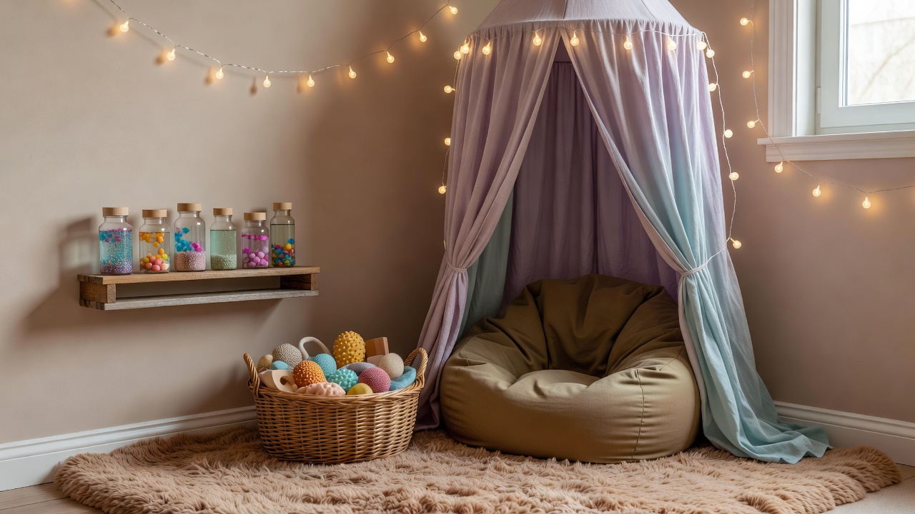 DIY Sensory Corner at Home: Budget-Friendly Autism Sensory Room Ideas for Calming Kids