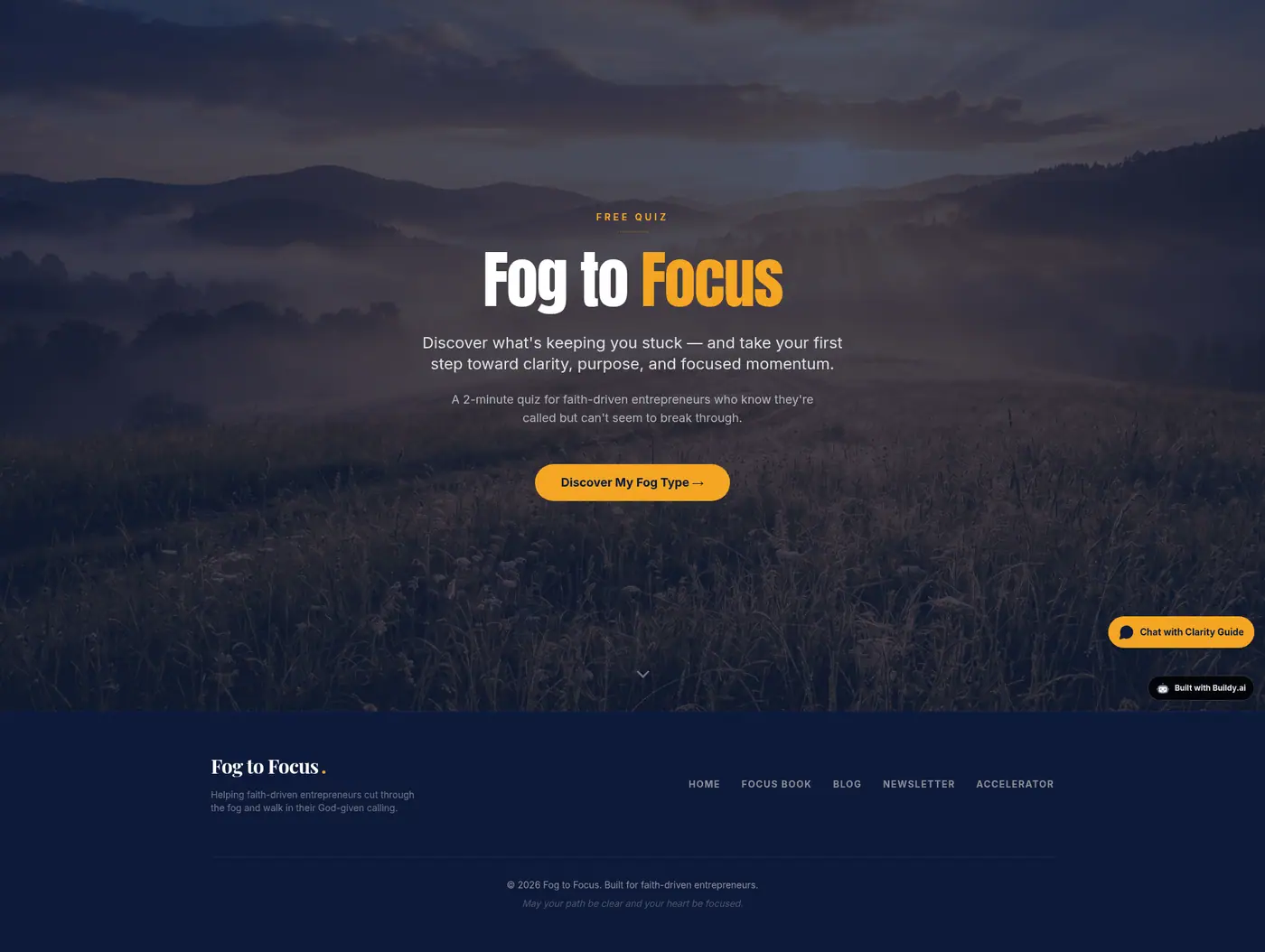 Fog to Focus Quiz