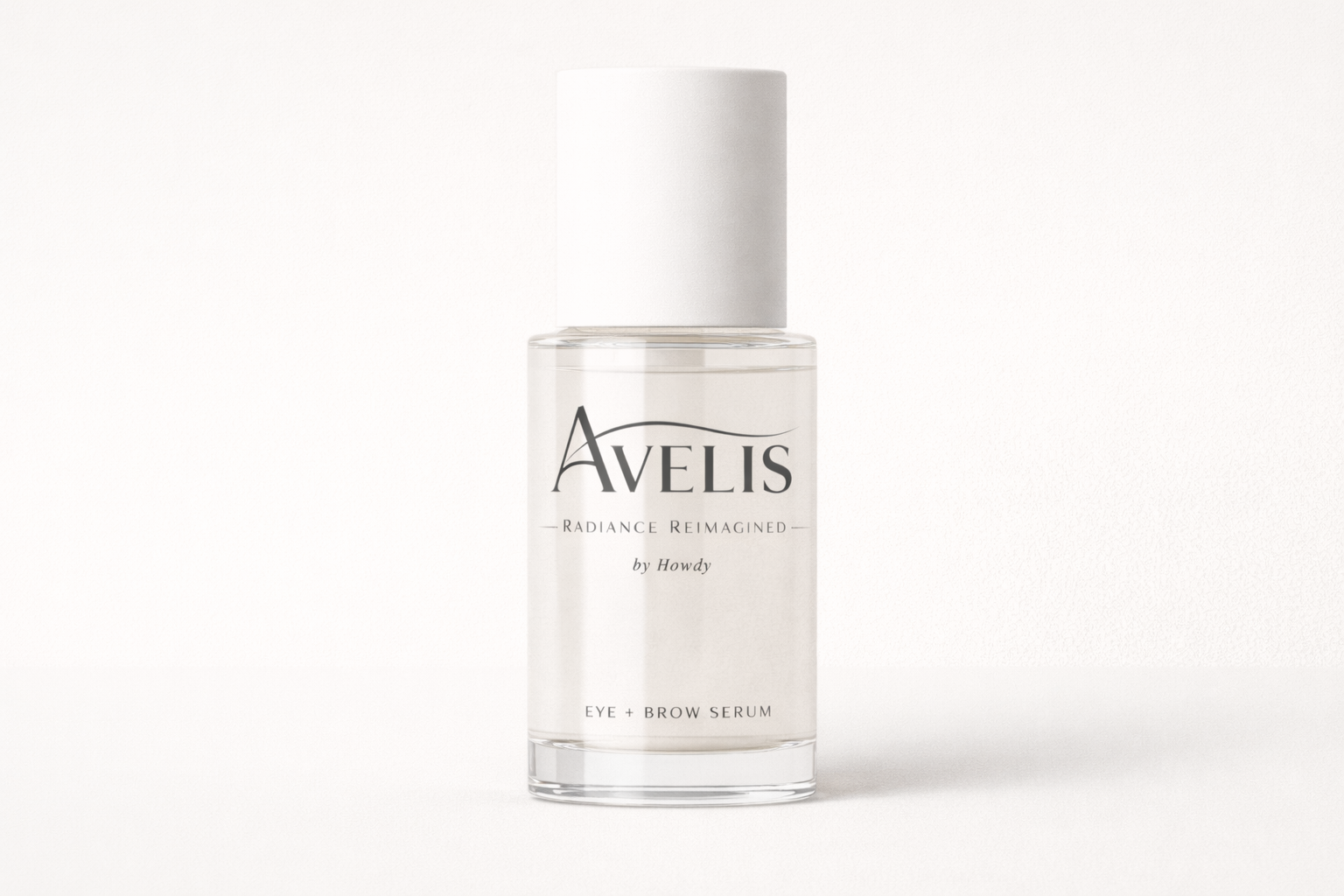 Avelis Eye + Brow Serum - bottle and packaging