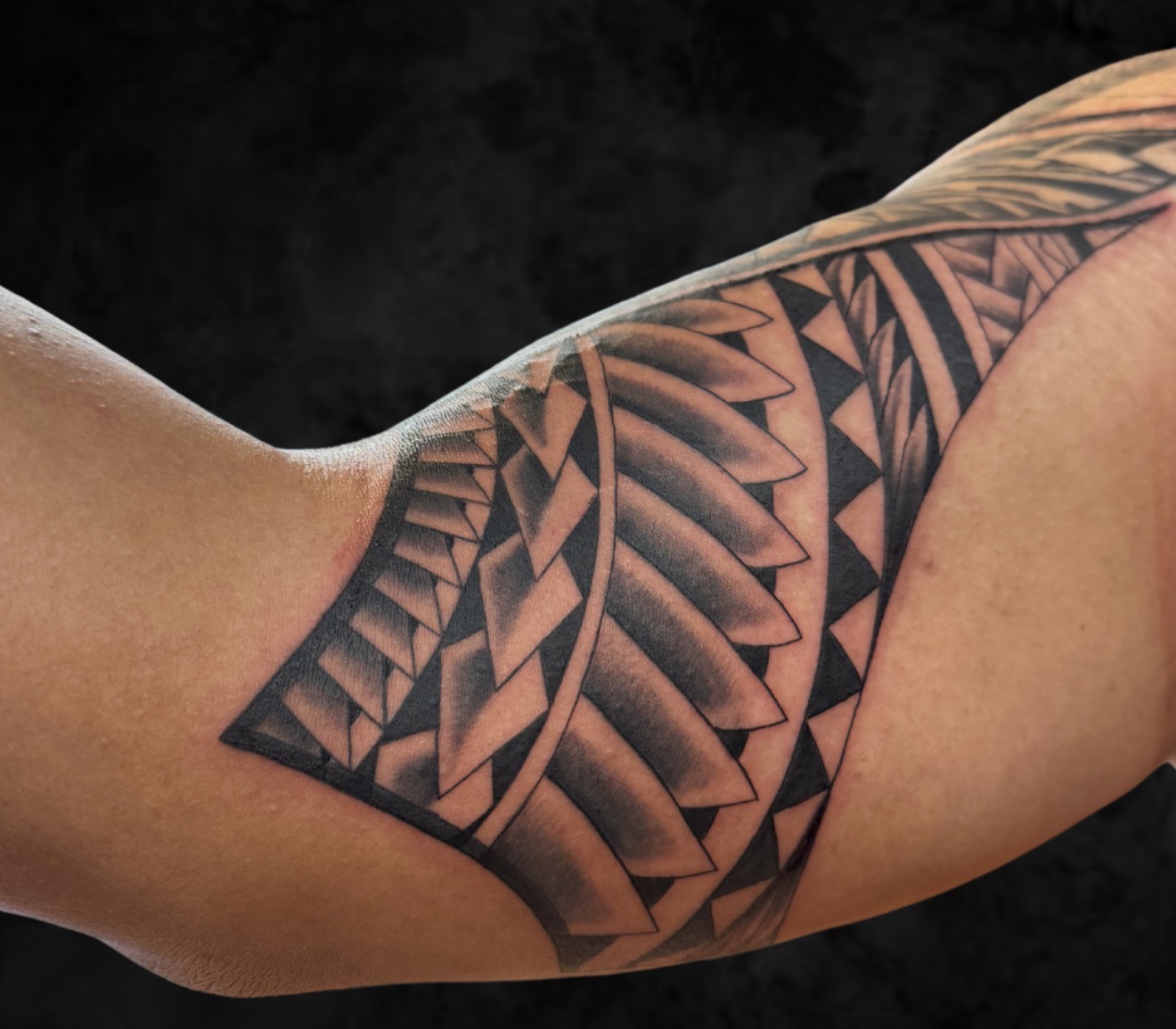 Marc Cabos Polynesian Band Detail Tattoo
