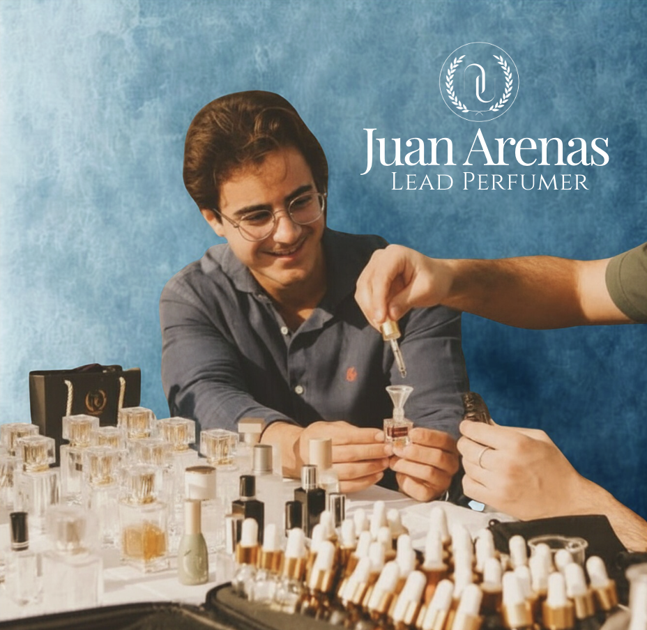 Juan, founder and lead perfumer at Your Aura