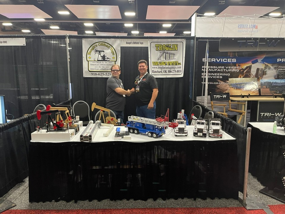 Troglin Gauge at Shale Oil & Gas Show