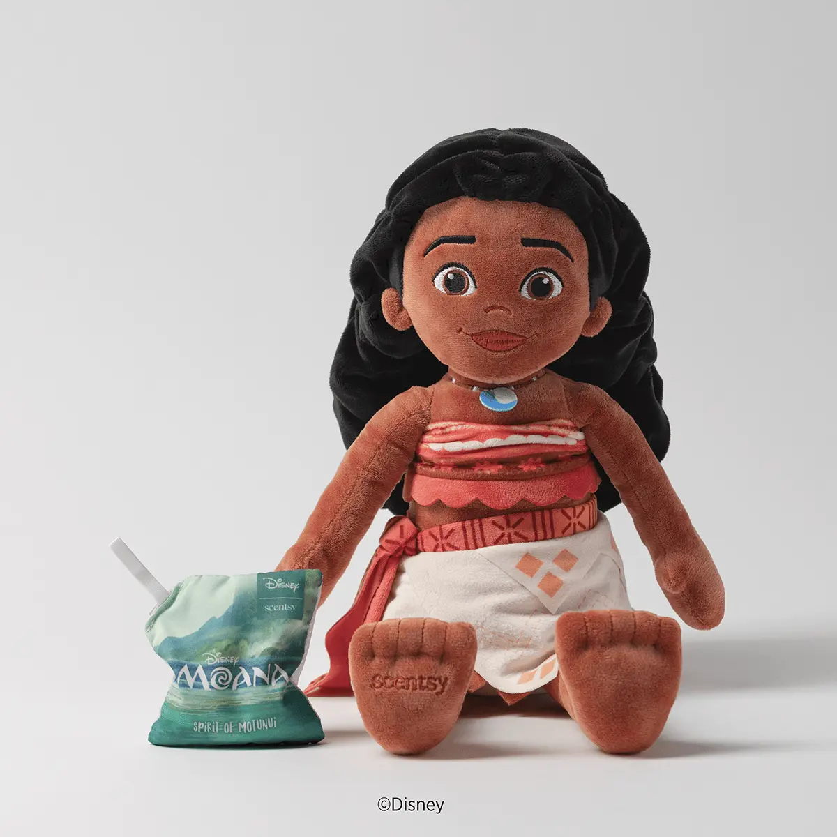 Moana Scentsy Buddy plush with Spirit of Motunui scent pak