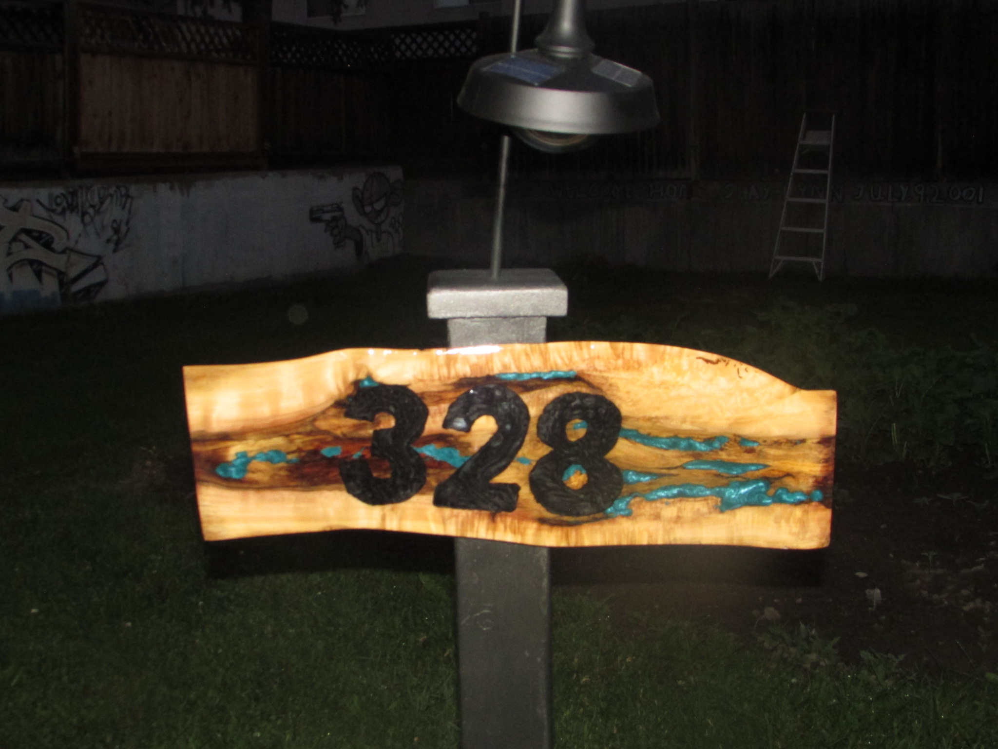House Number Sign