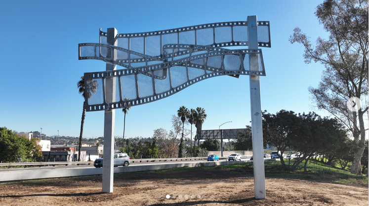 The Caltrans Filmstrip Structure featuring Premera T2 MCM Protective Clear