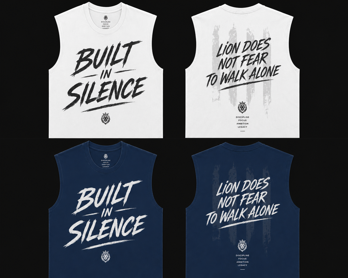 LION BUILT IN SILENCE™ Hoodie | LION BUILT IN SILENCE™