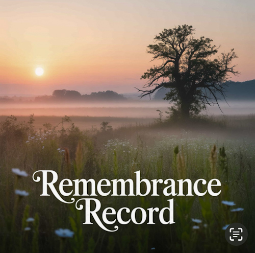 Remembrance Record - press and credibility feature for Andrea B. Denney, Voice Preservation Artist