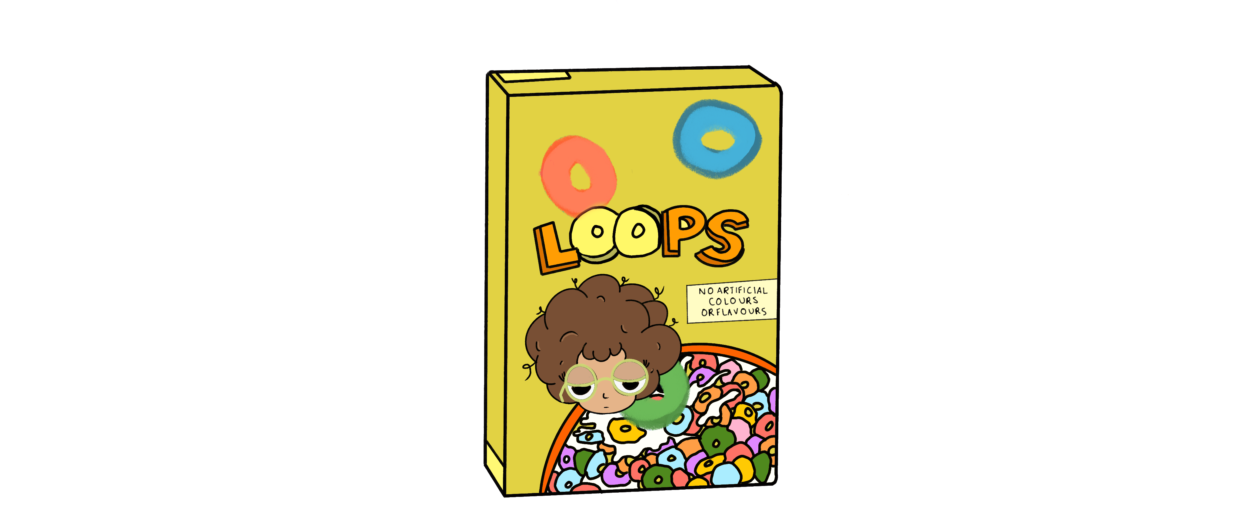 Cereal Loops Box