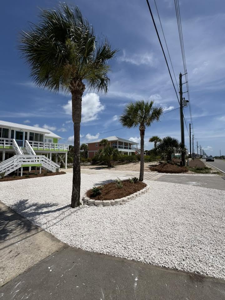 White rock coastal landscape project