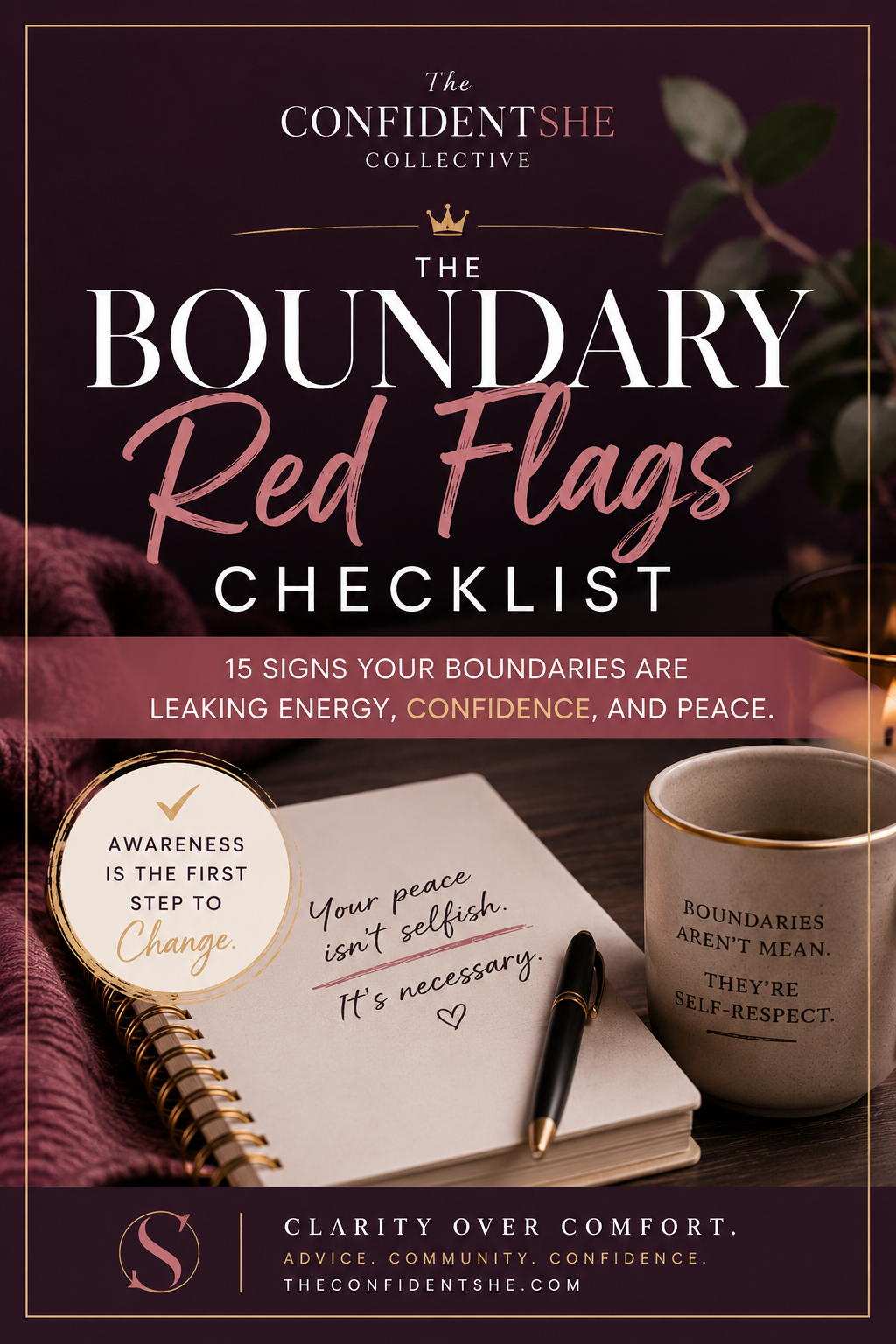 The Boundary Red Flags Checklist cover