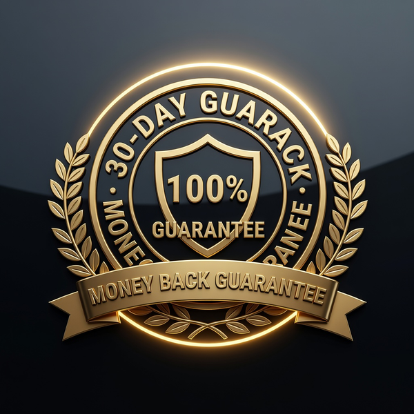 30-day money-back guarantee badge