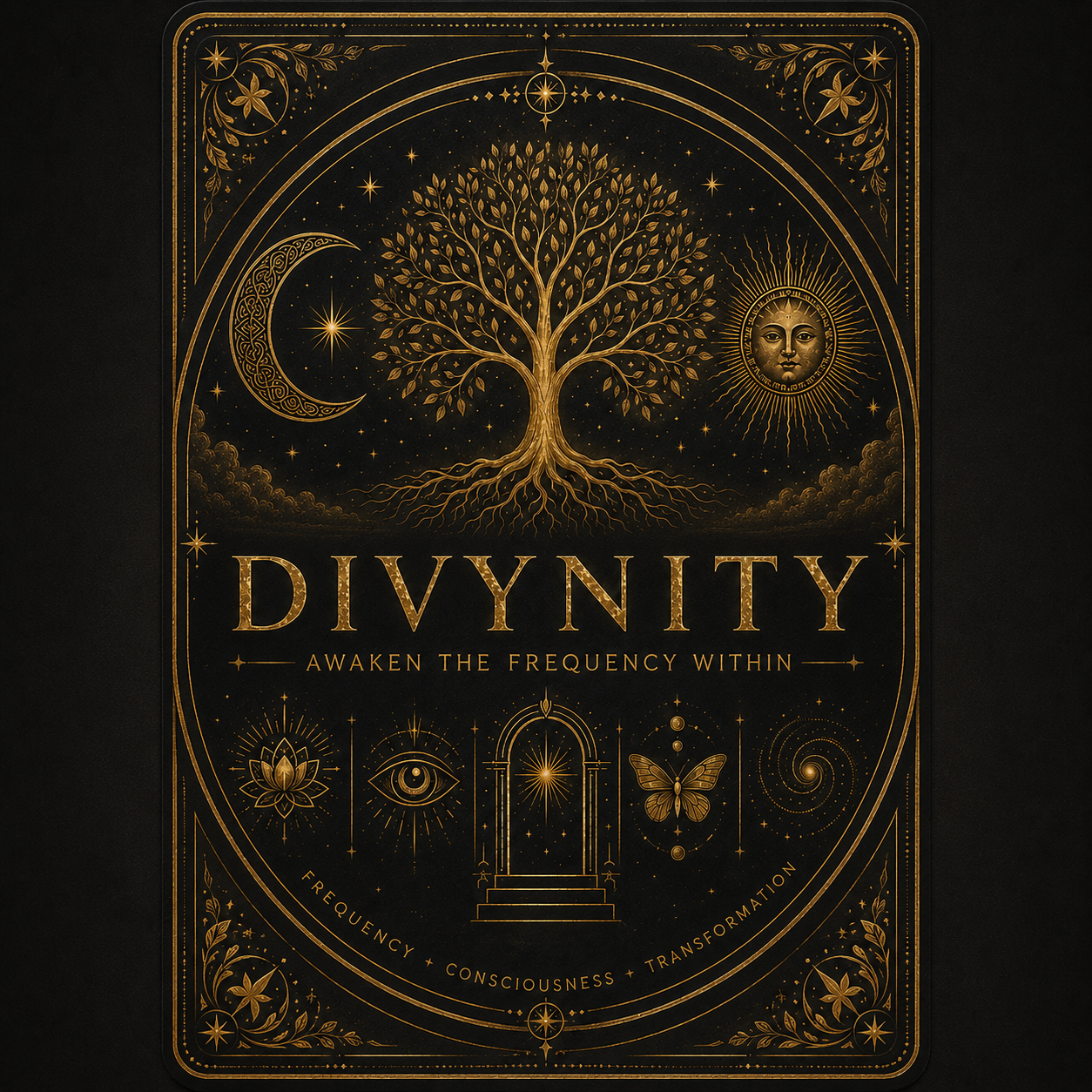 Divynity Oracle Card Back