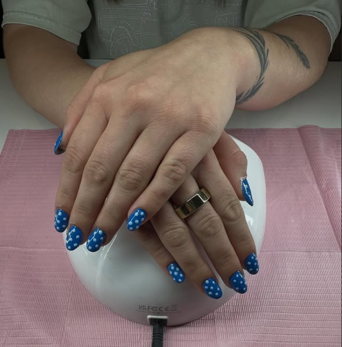 Blue Polka Dots