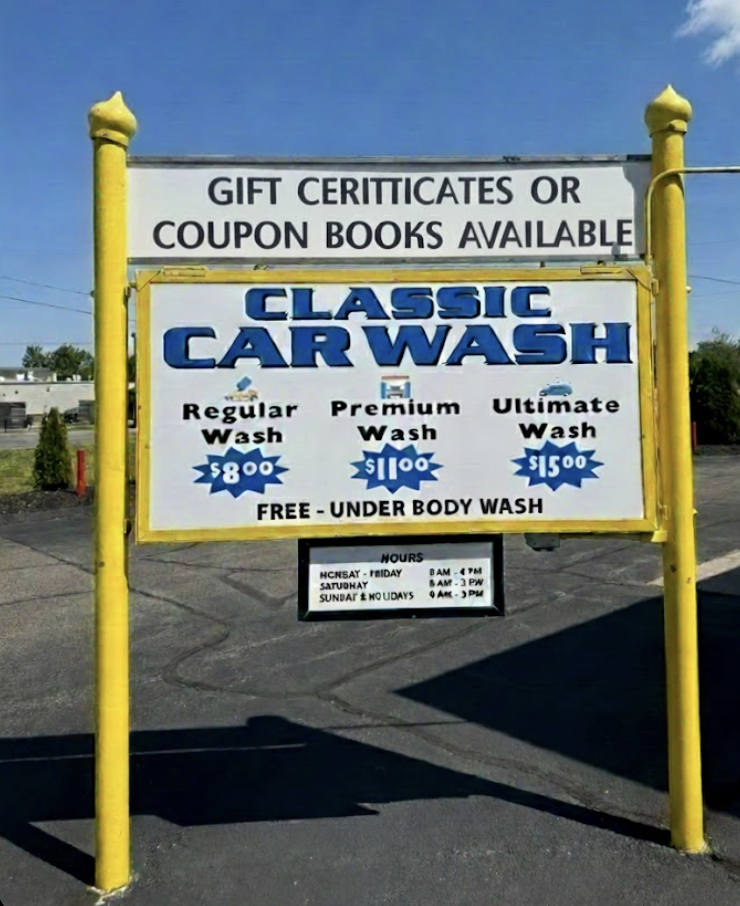 Roadside Sign