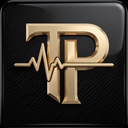 TaskPulse TP emblem
