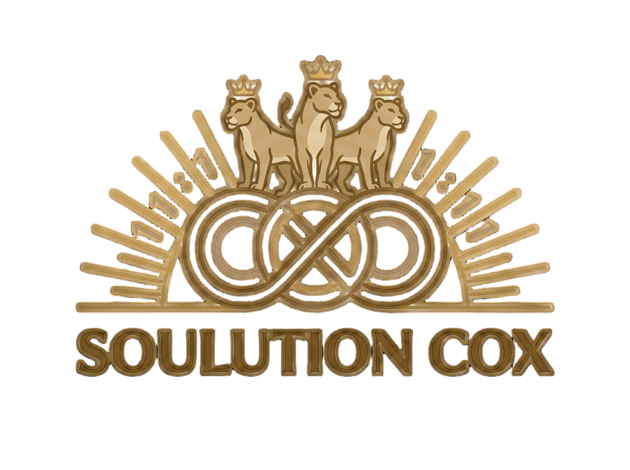 Soulution Cox Triple Infinity Brand emblem and wordmark