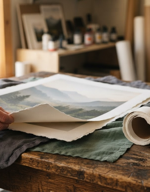 Canvas vs Paper Prints: Inside the Fine Art Printing Process at EJS Pics From the Porch
