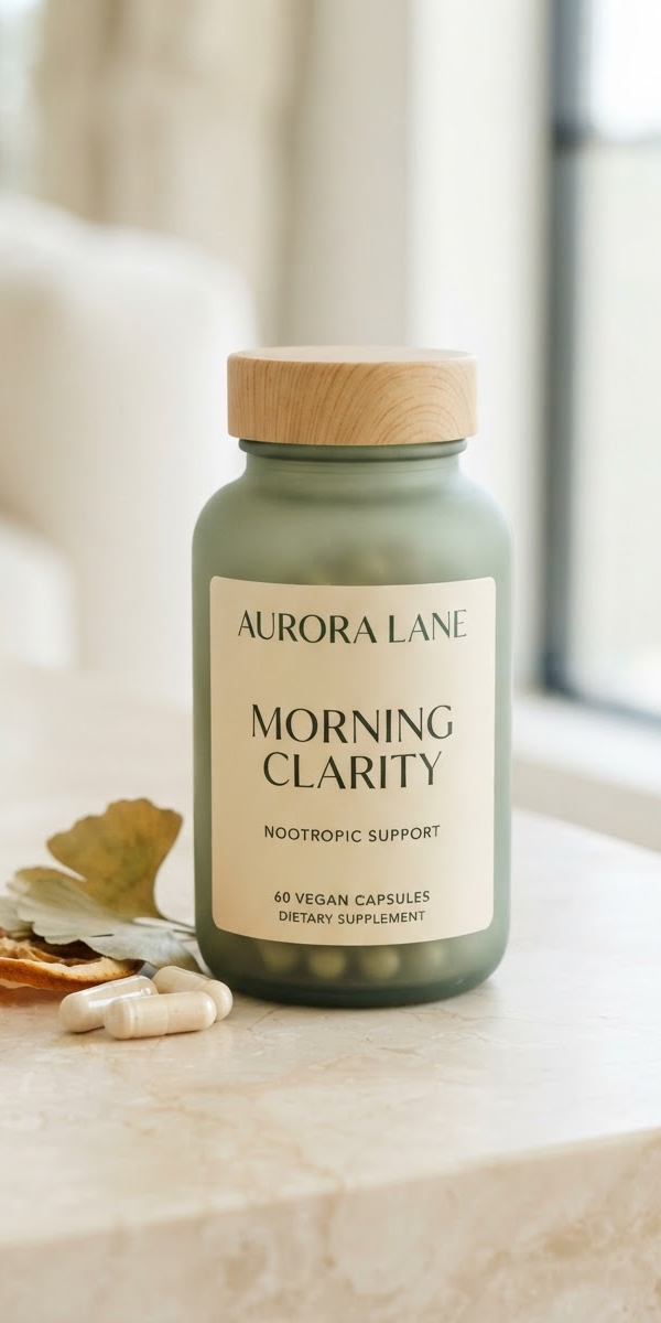 Morning Clarity supplement bottle