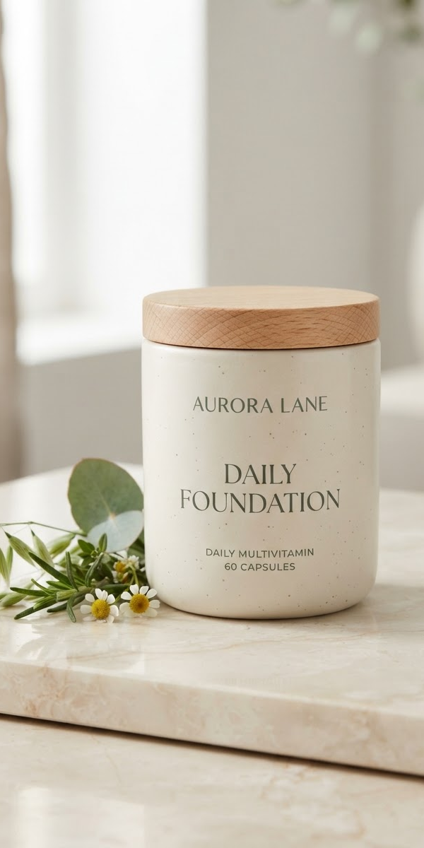 Daily Foundation supplement bottle