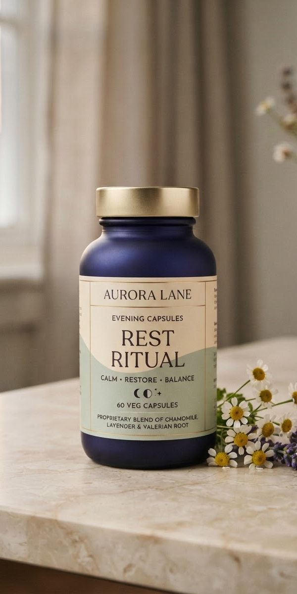 Rest Ritual supplement bottle