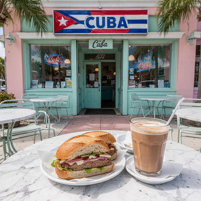 Sealed Cuban meal from Havana Corner ready for delivery
