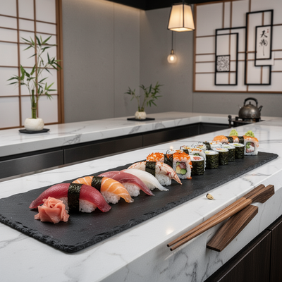 Fresh sushi from Sora