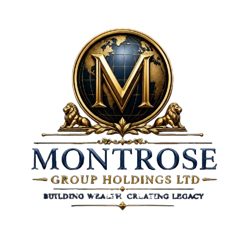 Montrose Group Holdings Ltd crest, wordmark, and tagline