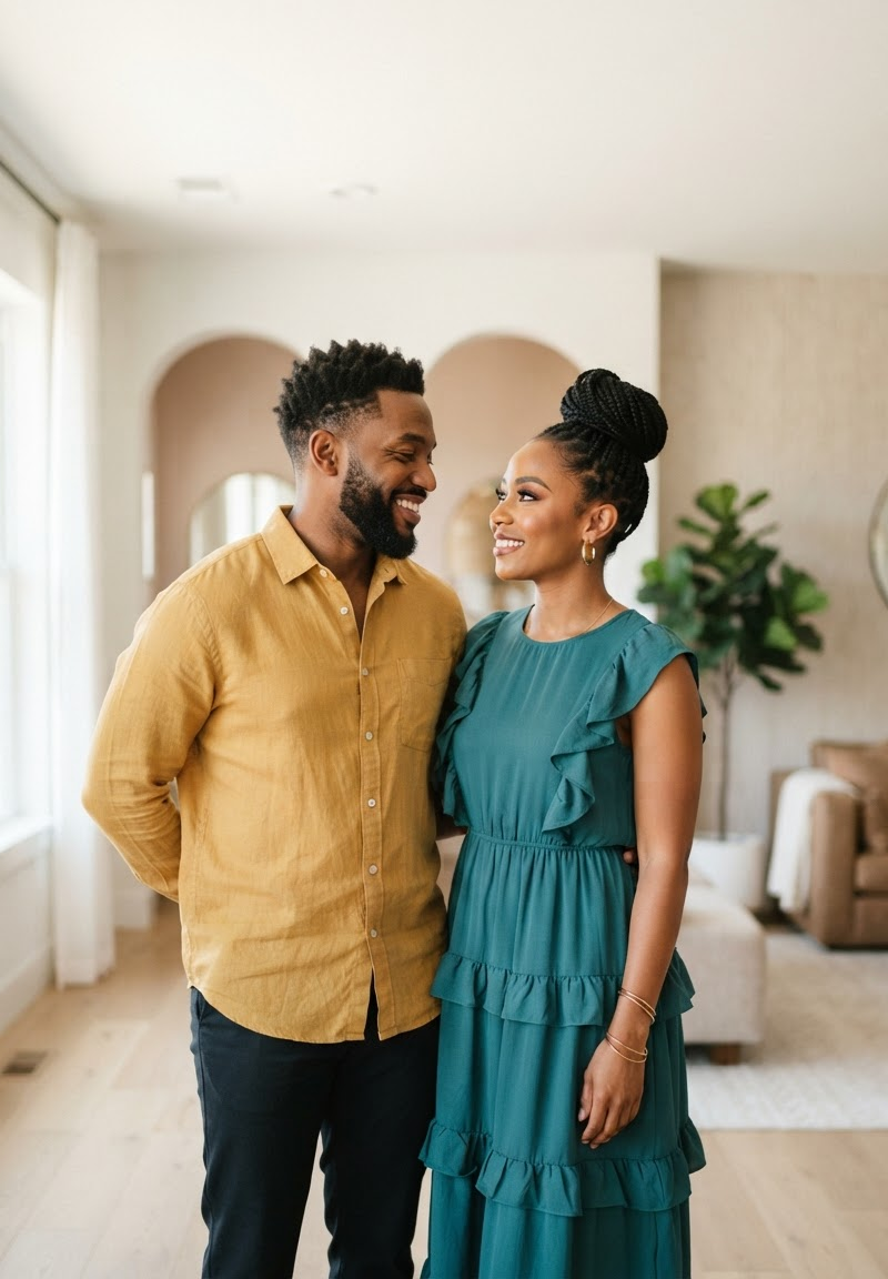 Couple learning if they are right for each other