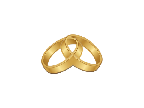 Marriage by the Numbers rings