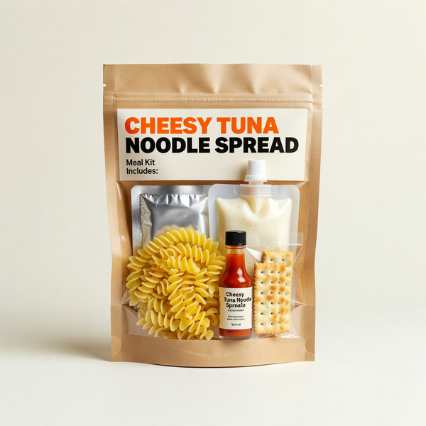 Tuna Melt Kit packaging