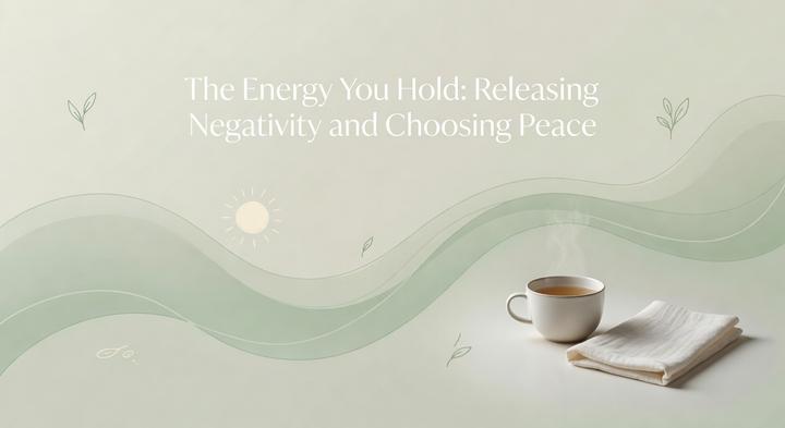 The Energy You Hold: Releasing Negativity and Choosing Peace