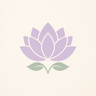 The Mindful Rezset lavender lotus logo