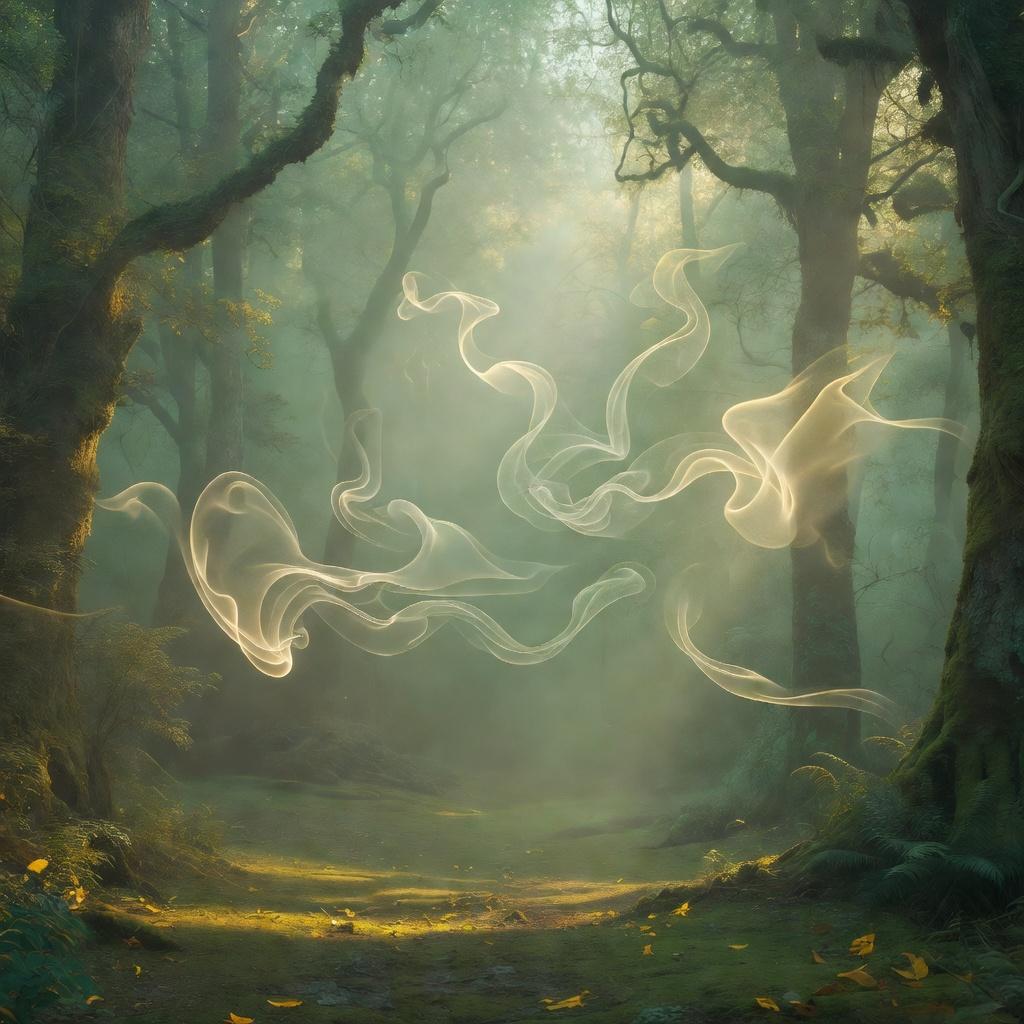 Soft light in mist