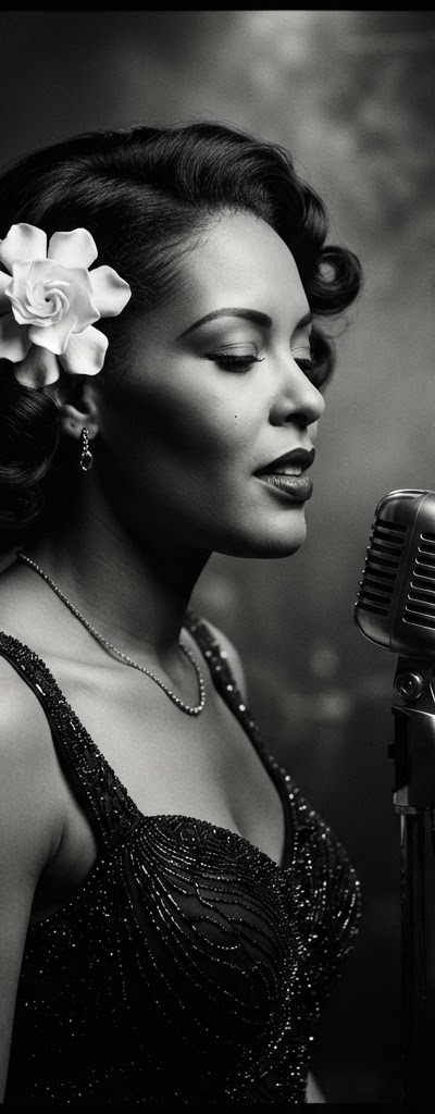 Billie Holiday portrait