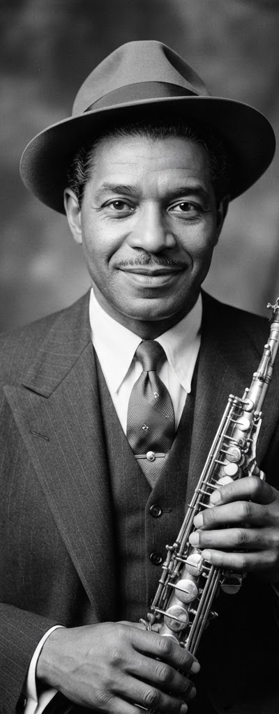 Sidney Bechet portrait