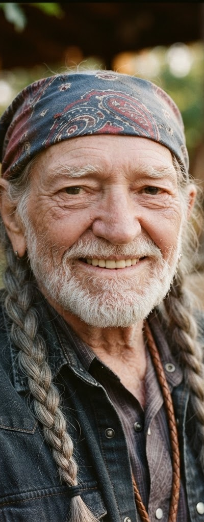 Willie Nelson portrait