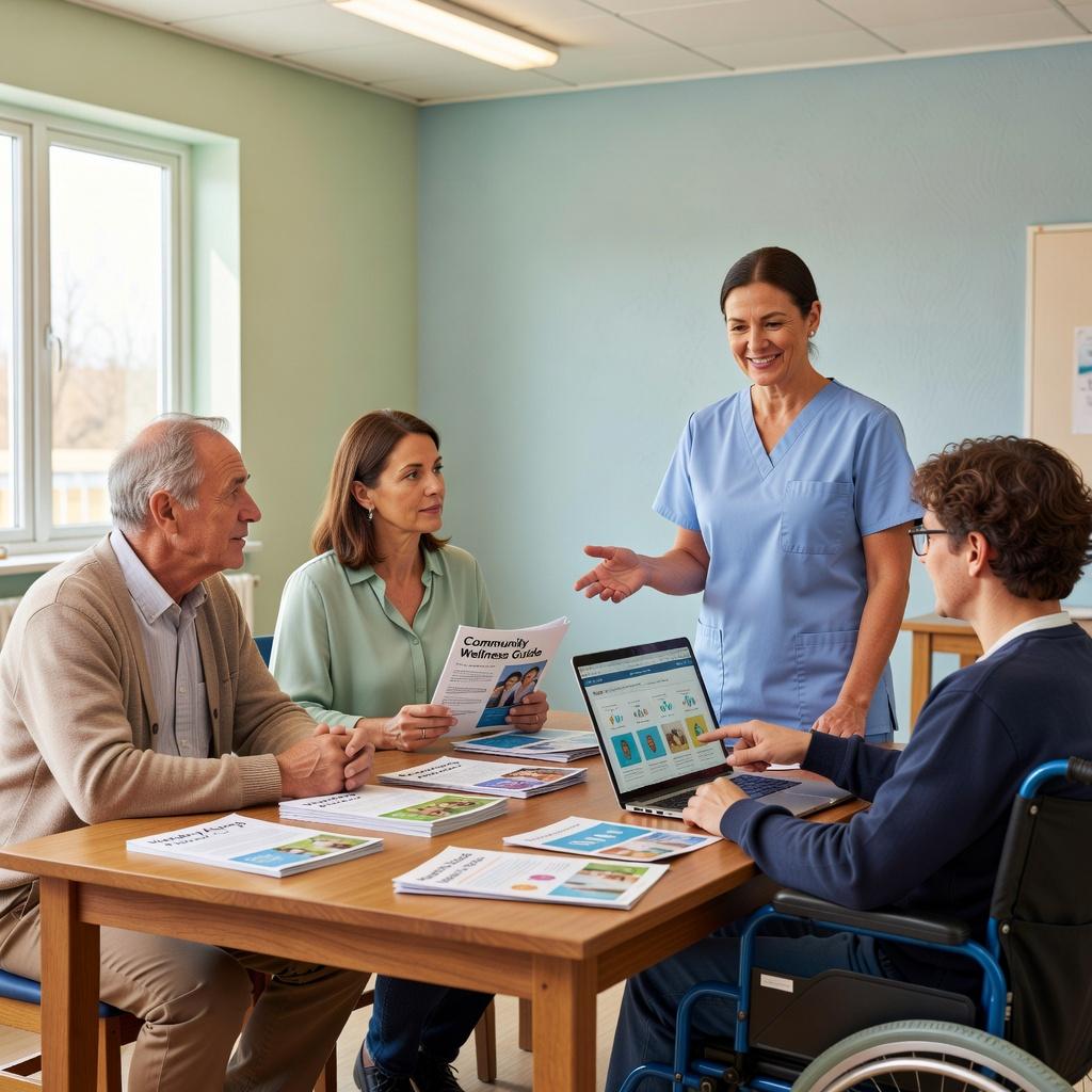 People learning together about health and care