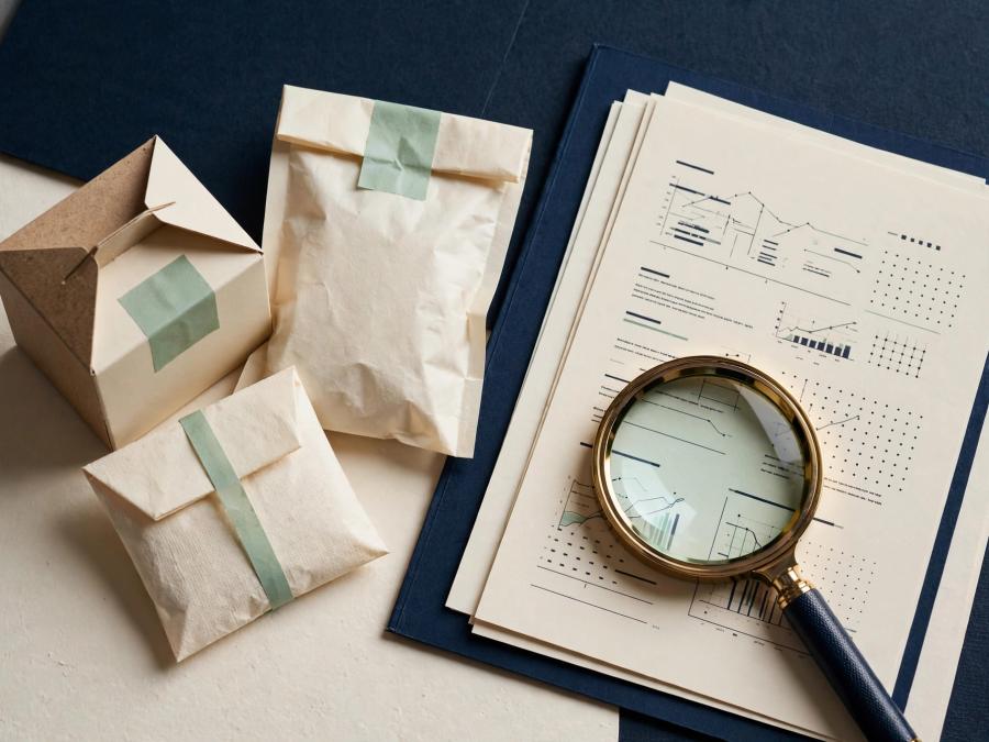 Product packaging and evidence notes prepared for environmental claims review