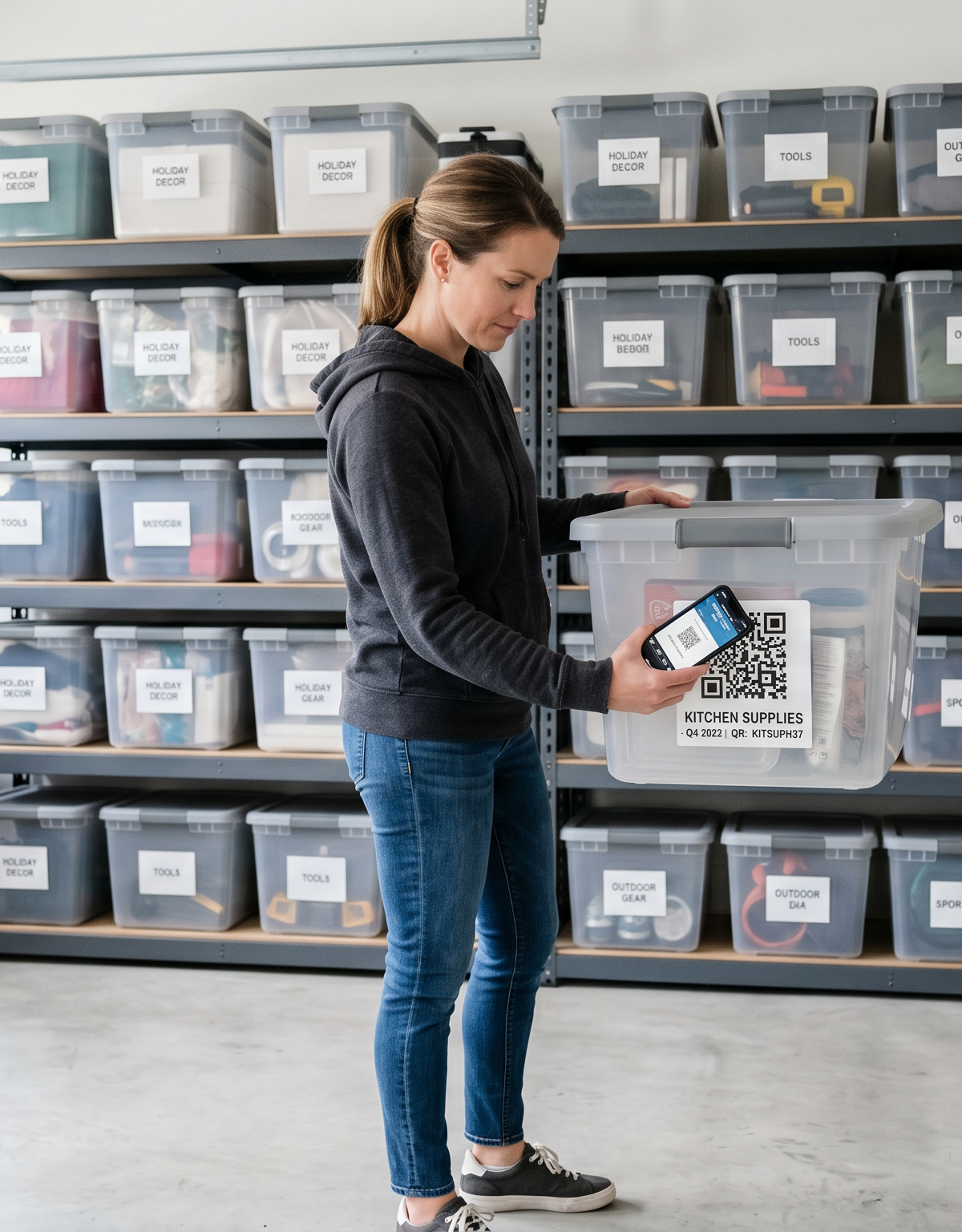 Escape the Bin Black Hole: Smart Box List for Storage Bin Inventory, Home Organization & No More Duplicate Buys