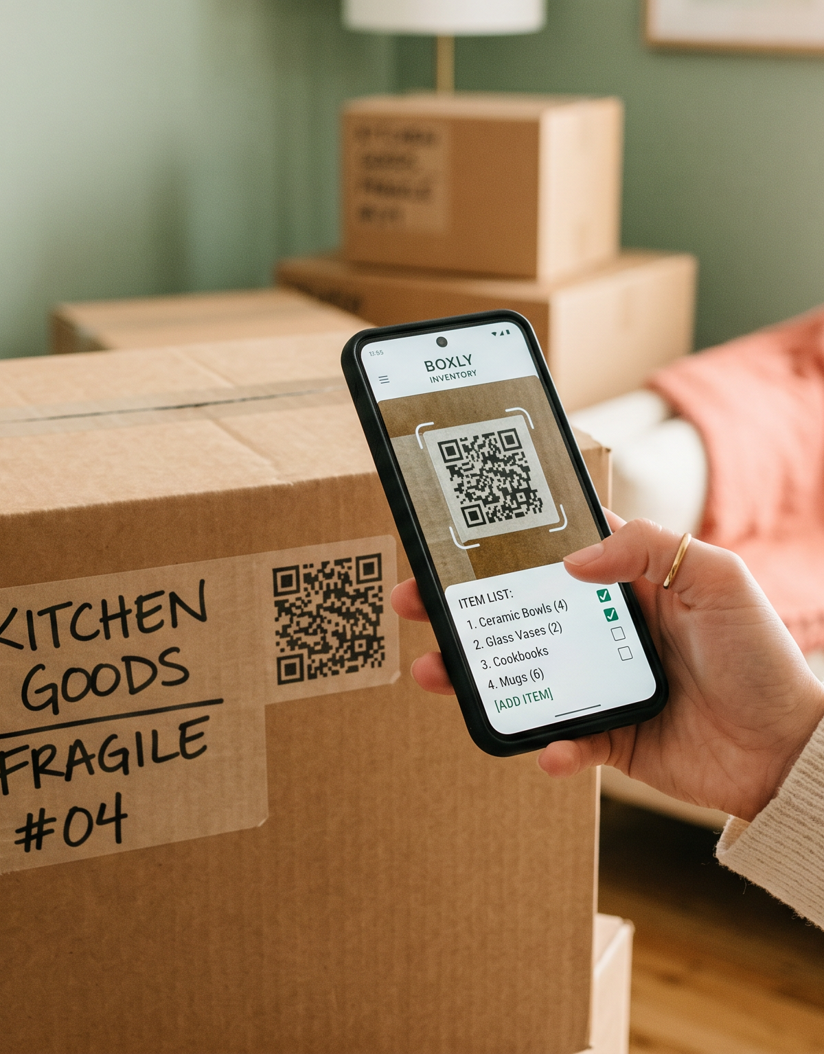 QR Codes for Moving: Revolutionize Your Move with Digital Box Labels and Inventory Tracking