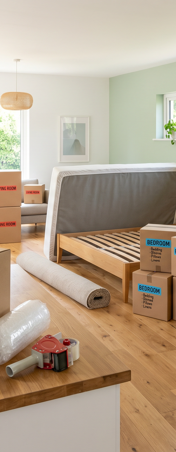 Room-by-Room Packing Guide: How to Pack Your House Stress-Free with Smart Organization