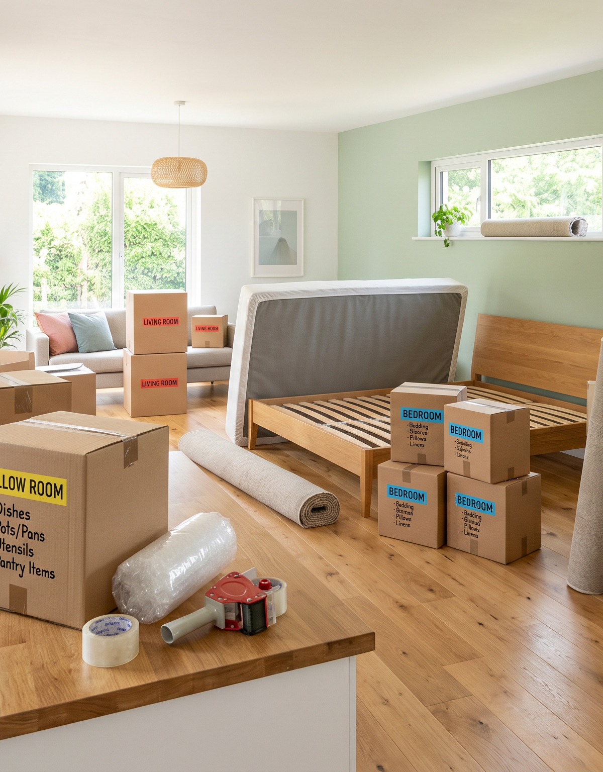 Room-by-Room Packing Guide: How to Pack Your House Stress-Free with Smart Organization