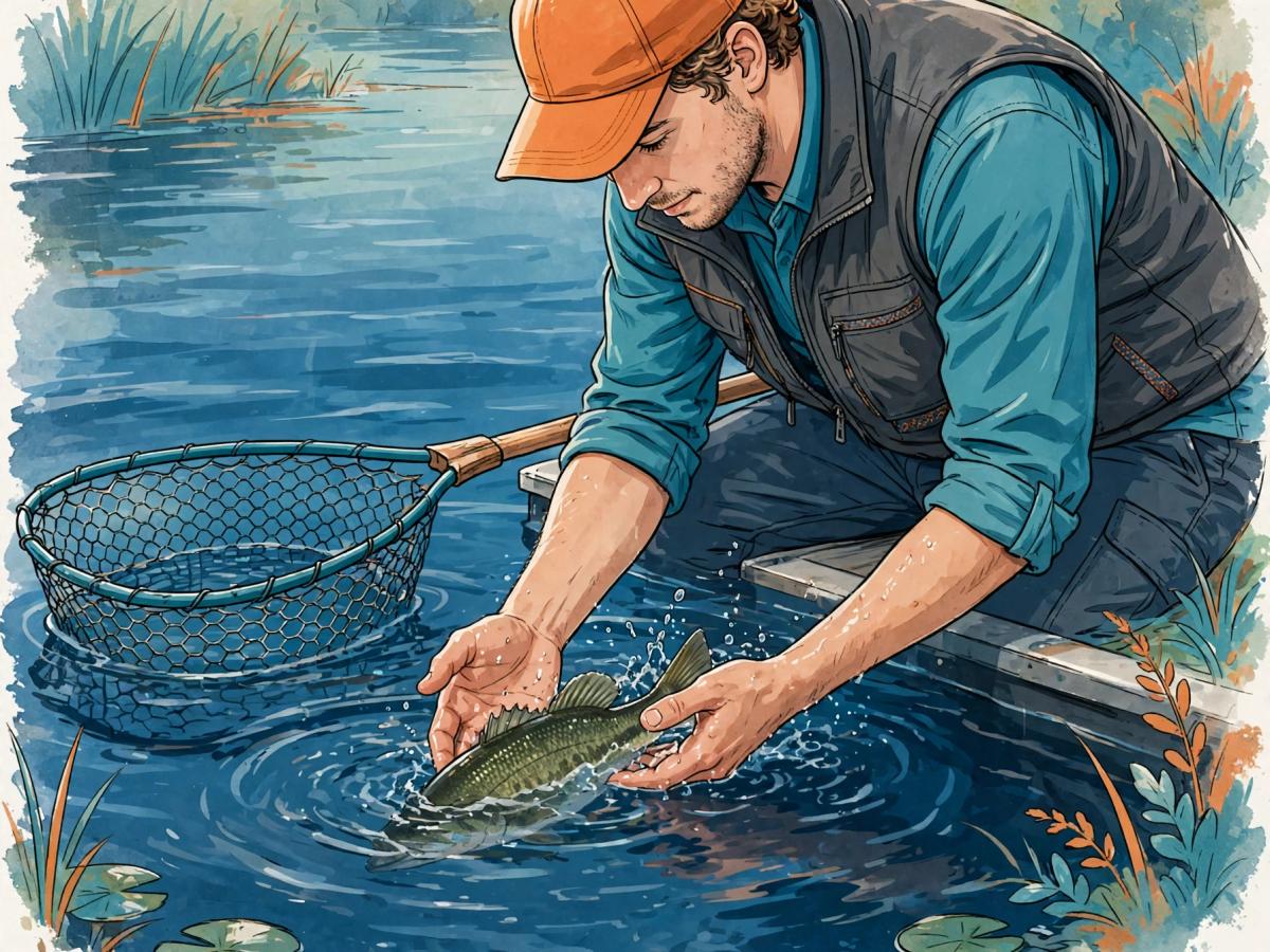 Bass Fishing Foundations: Land and Release Responsibly