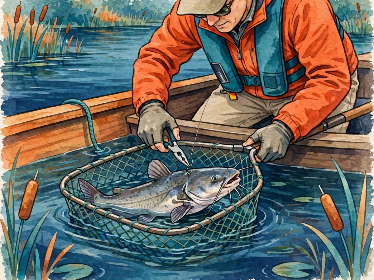 Catfish Fishing: Handle the Fish and End Well