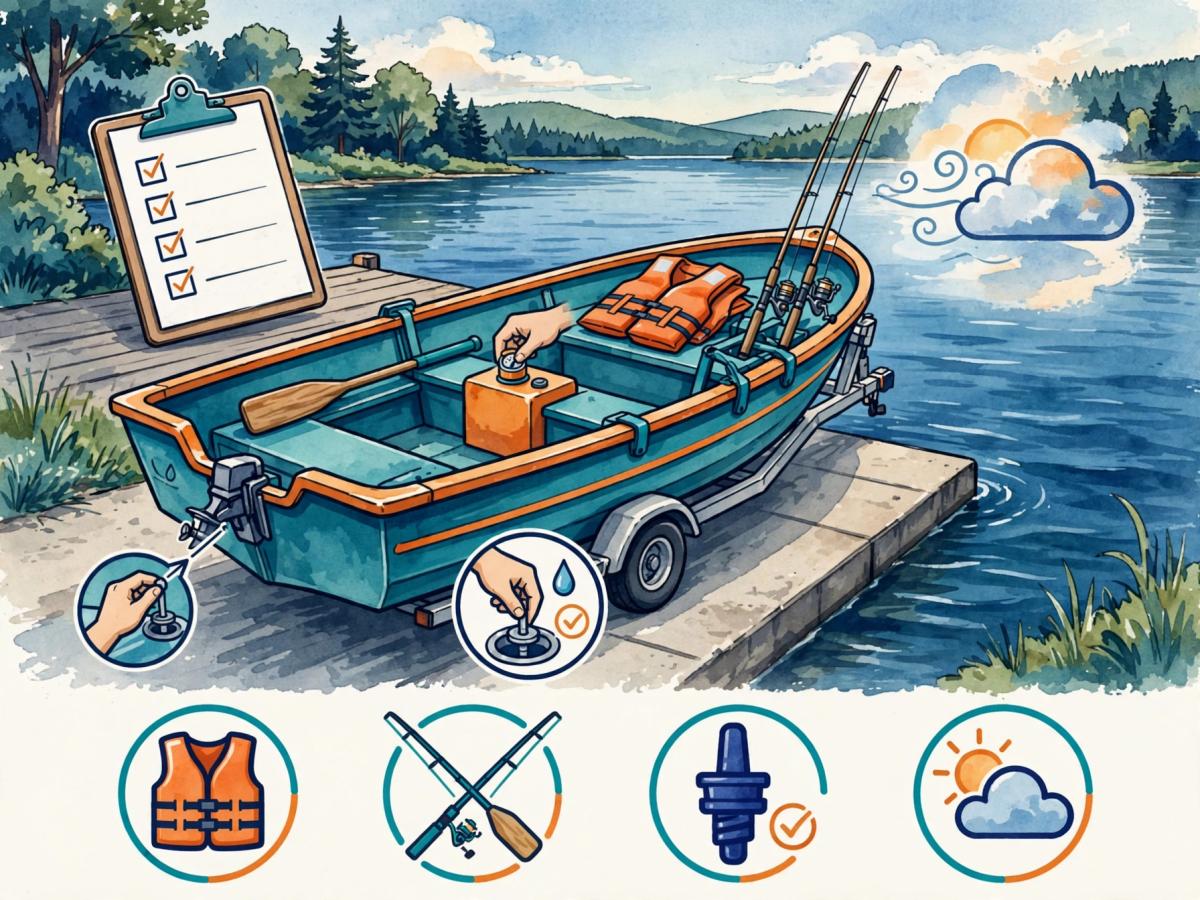 Boats and Watercraft: Make a Calm Pre-Launch Check