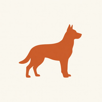 Large breed silhouette