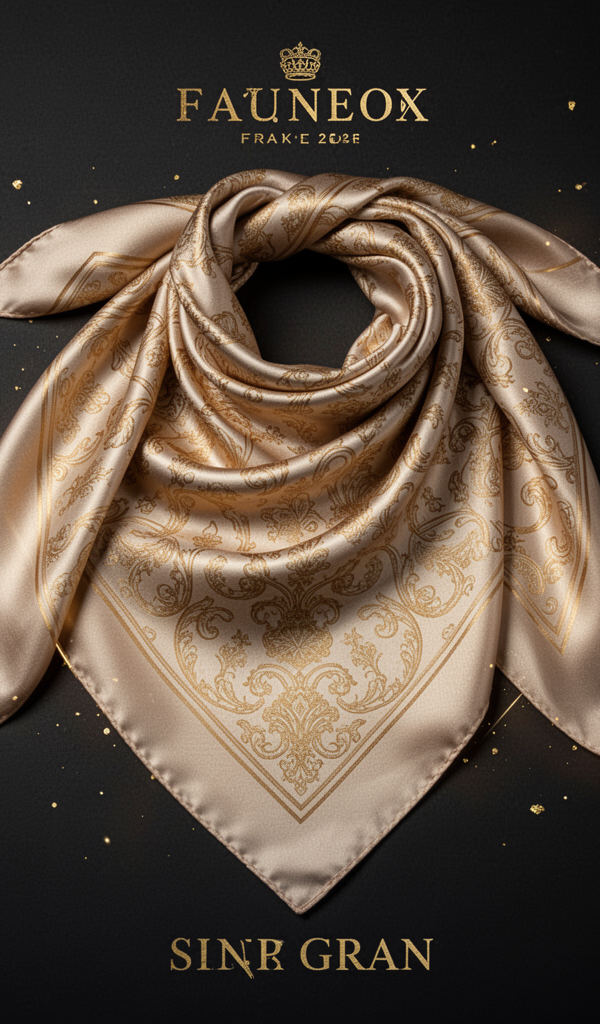 Cookie Silk Scarf